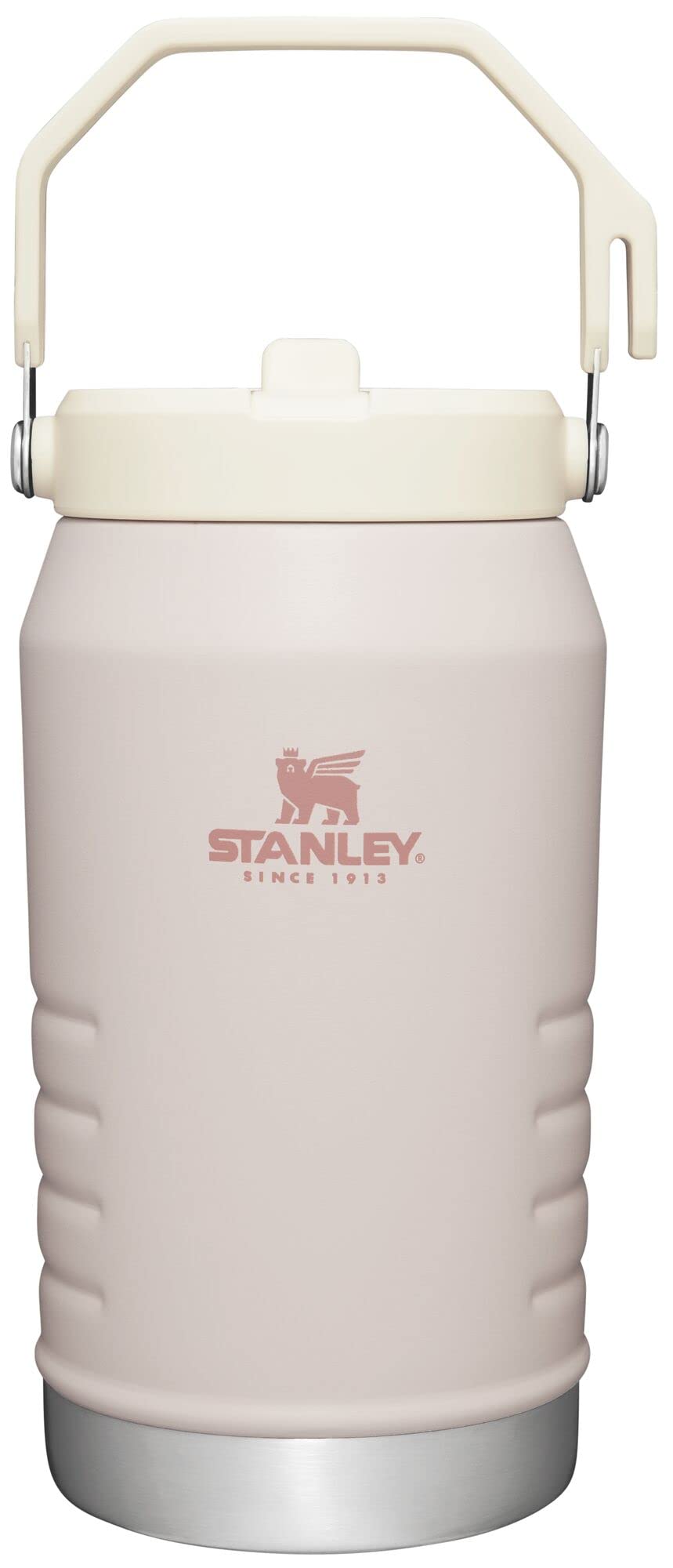STANLEY IceFlow Flip Straw 2.0 Jug, 96 oz, Chalk