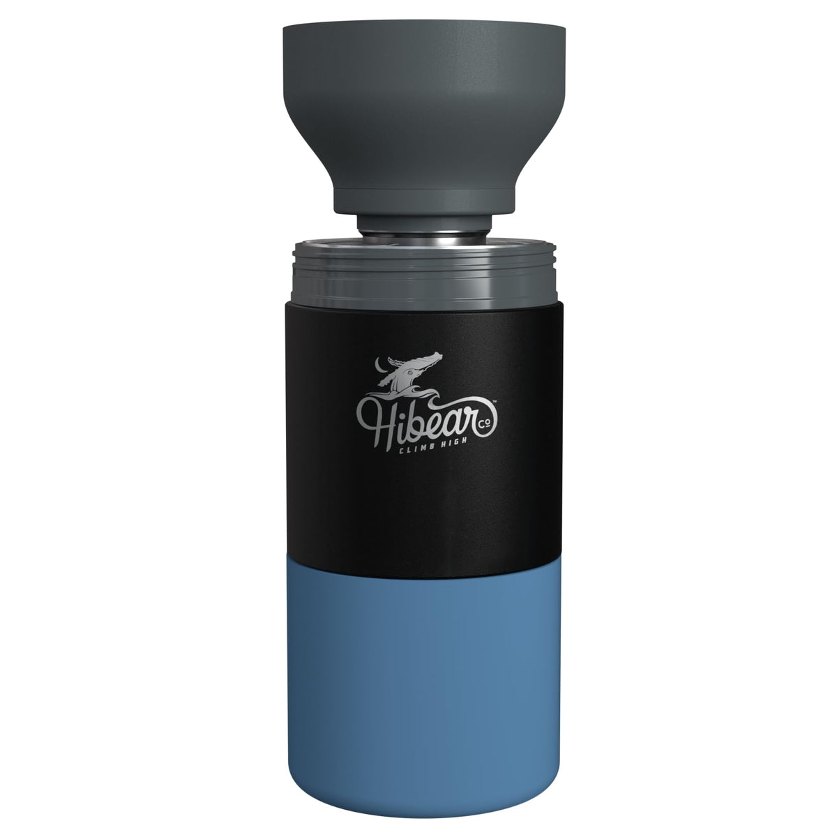 HIBEAR 32oz All-Day Adventure Flask - As Seen on Shark Tank - The Insulated Multi-Tool of Beverage Bottles - Craft Pourover, Cold Brew, Tea, Water Infusion, Wine Decanting, Hydration.