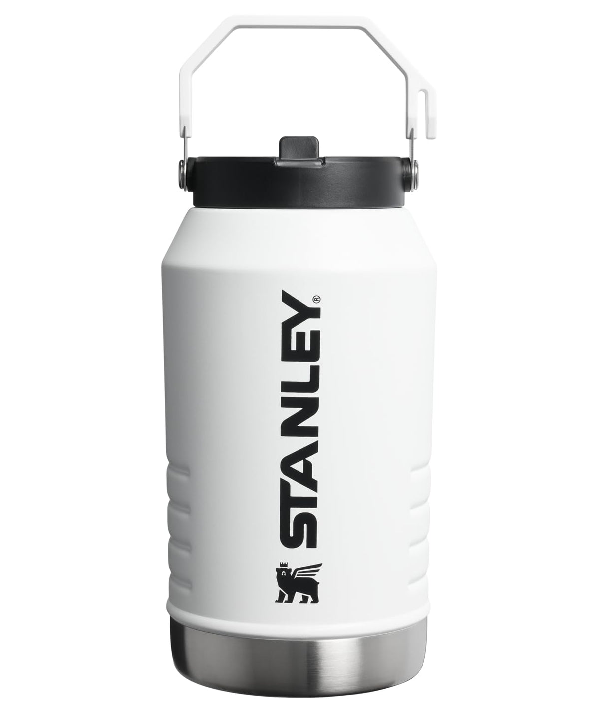 STANLEY IceFlow Flip Straw 2.0 Jug, 96 oz, Chalk