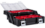 Keter Stack N Rolling Tool Box Modular Storage System 3 Piece