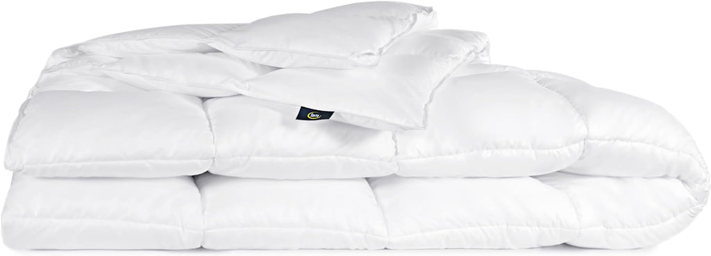 Serta Down Illusion All Season Down Alternative Comforter, Full/Queen