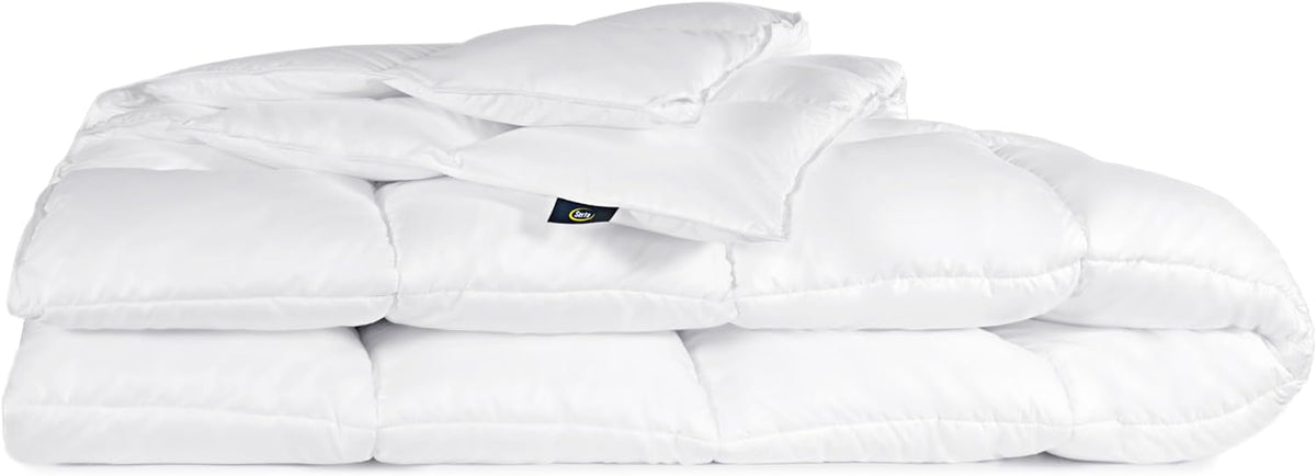 Serta Down Illusion All Season Down Alternative Comforter, Full/Queen