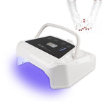 Portable Cordless UV LED Lamp 72W Rechargeable Nail Dryer Light Machine Lamp for Pro Manicure Drying Polish with Anti-UV Gloves