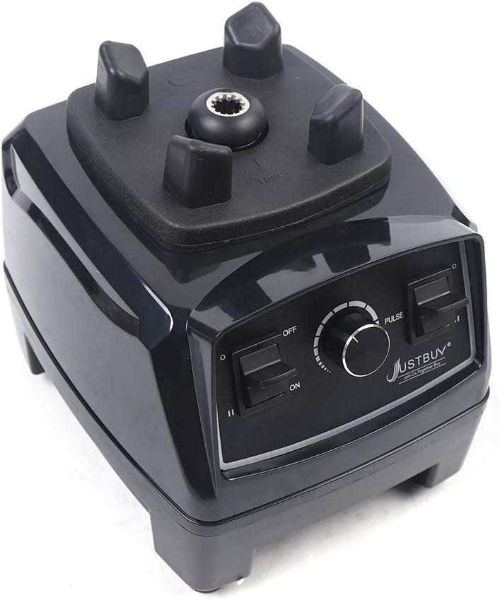 Professional Blender, 2200W, 45000RPM, 2L/2000cc, Black, Smoothie Blender, Commercial Grade