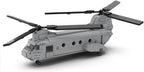 Military Fighter Series Model Block Set, MOC CH-46 Sea Knight Military Model Building Blocks Set (1202PCS), 396BWPLT738ZC16AZJ