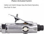 3 Inch Pneumatic Angle Grinder, Long Handle Pneumatic Cut-Off Tool, 18000 Rpm Cutting Machine Air Cut-Off Tool Extended Cutting Tool, 1/4 Inch Air Inlet