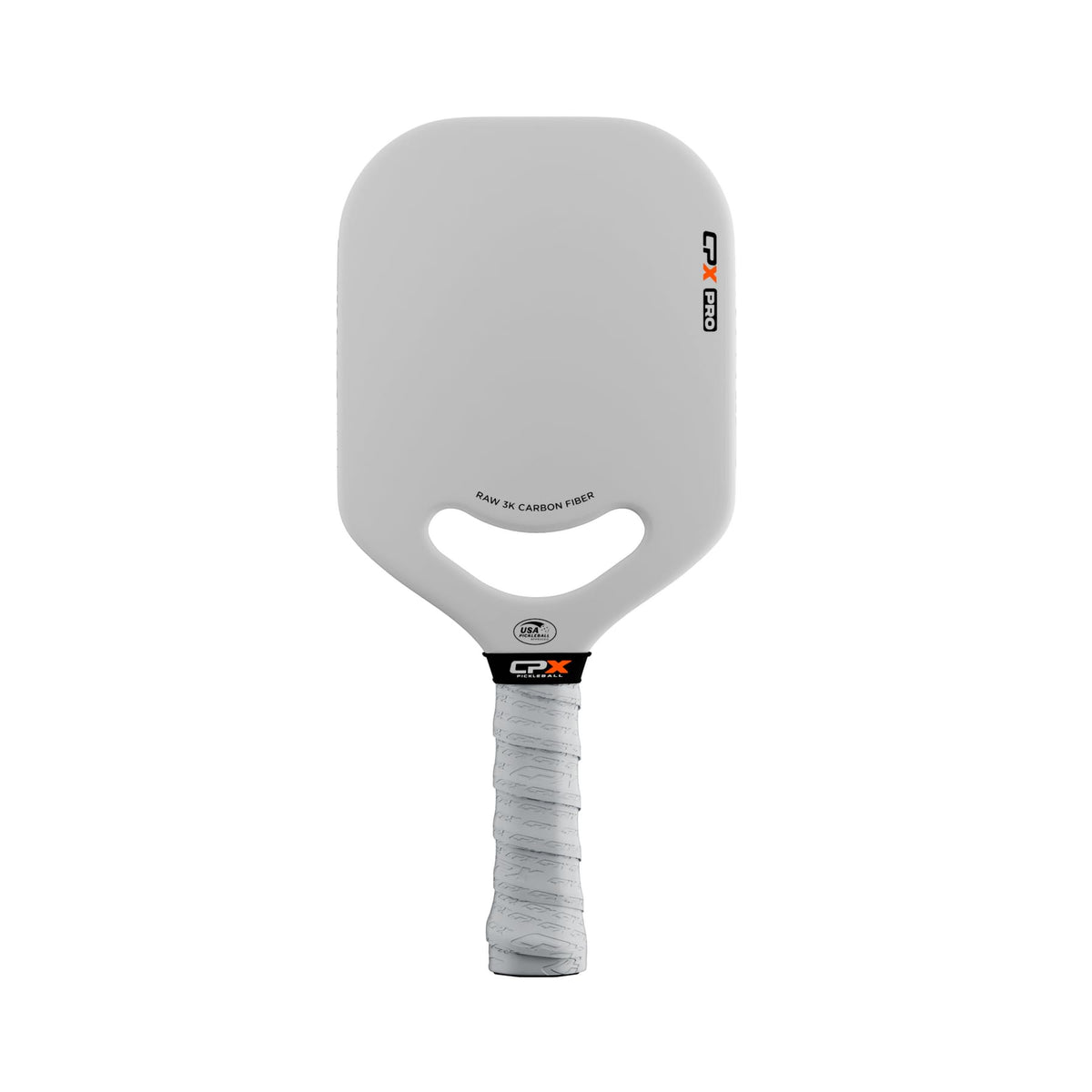 CPX Pro Carbon Fiber Pickleball Paddle - Professional Grade, Matte Finish, Honeycomb Core, Tennis Style Grip - Edgeless Paddle Designed in Chicago, USA