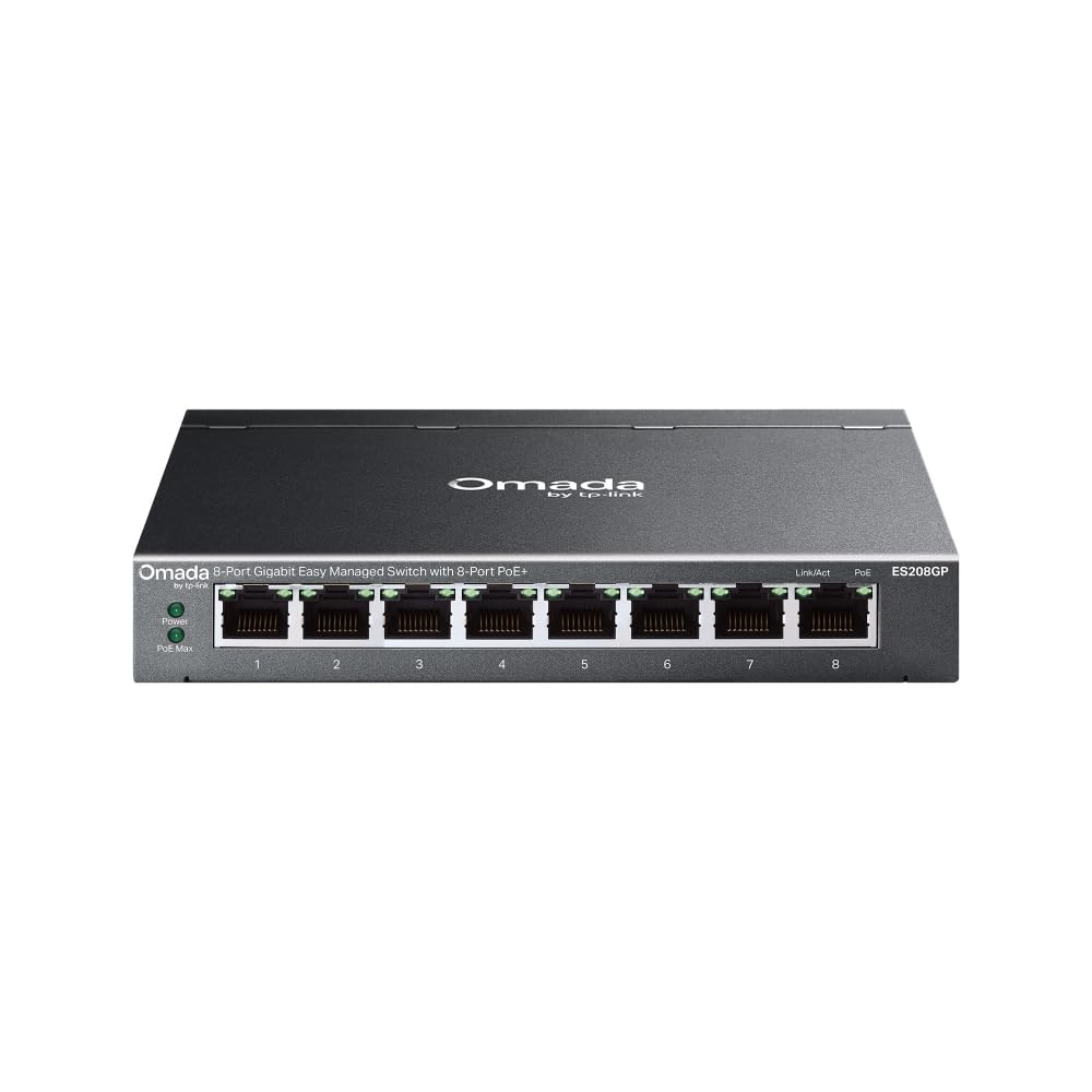 Omada ES206XPP-M2, 5 Port 2.5G Easy Managed PoE Switch