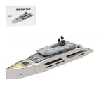 1/200 Yacht Model Building Kit, Mini Ship Series Building Block Set, Creative Interactive Building Toy for Teens and Up (1651PCS+), 49.6 x 7.2 x 16.8cm, 8P0JUD35DBI35C15EJYA