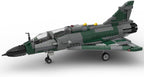Military Fighter Series Model Block Set, MIRAGE 2000 D Aircraft Model MOC Building Blocks Set, Creative Construction Toy for Adults (1269PCS), AXR3G3R391638P5FCZV6T
