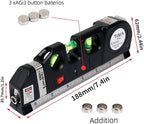 Laser Level Line Tool, Standard Cross Line Laser Leveler Beam Kit
