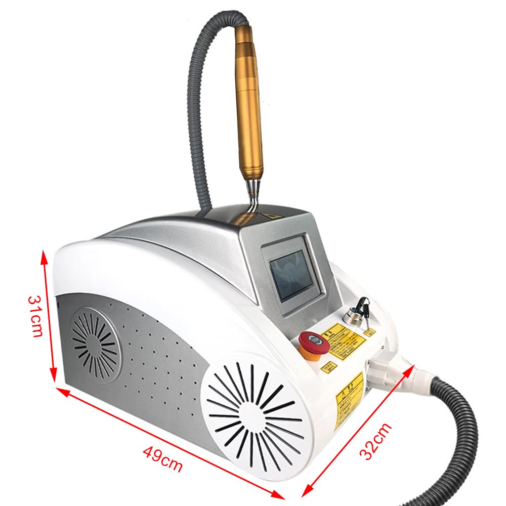Tattoo Remover Machine, 1000W Eyebrow Pigment Removal with Three Pulse Energies for Home Beauty Salons, Multifunctional Removal Instrument for Remove Tattoos Tattooed Eyebrows Color Spots