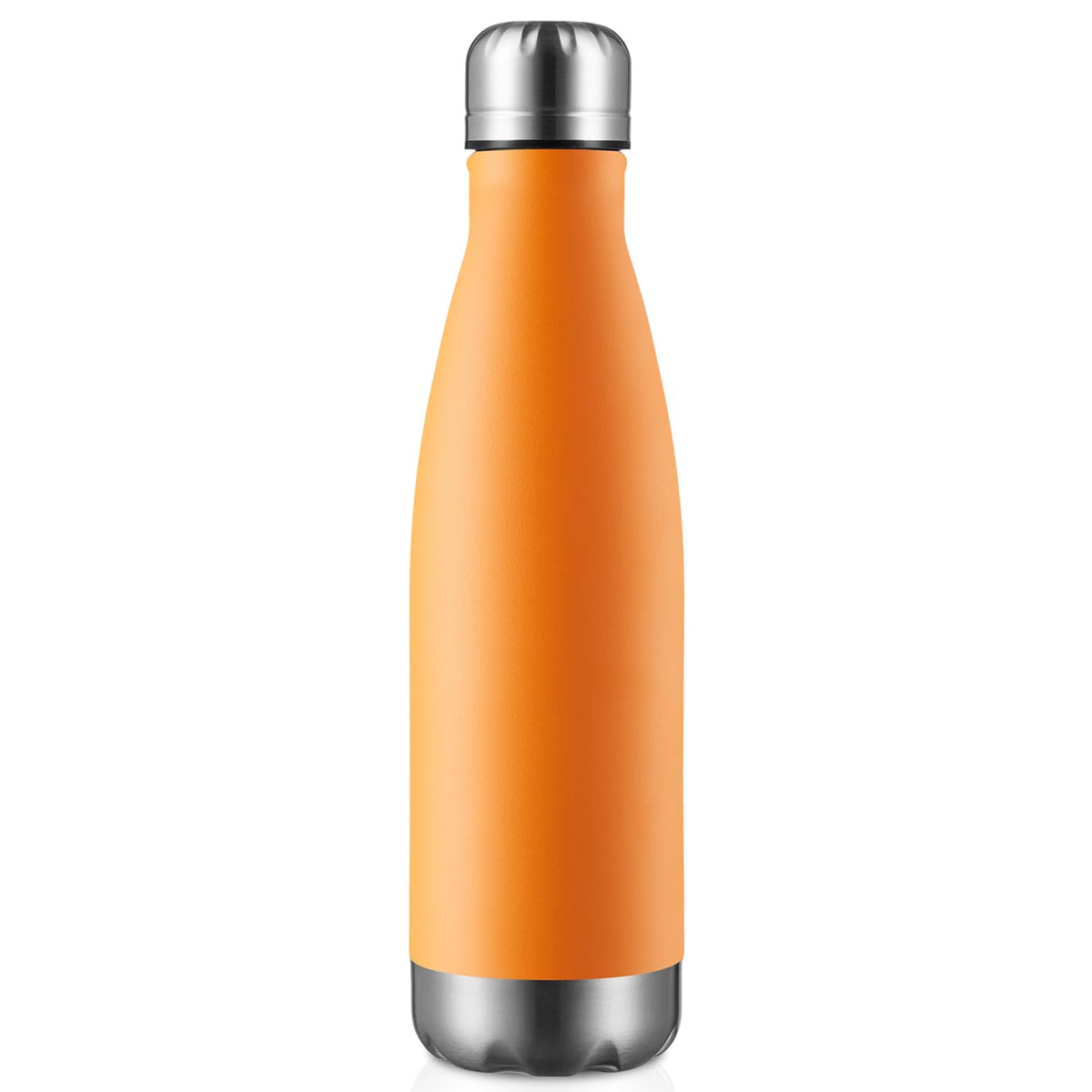 MEWAY 17oz Sport Water Bottle Vacuum Insulated Stainless Steel Sport Water Bottle Leak-Proof Double Wall Cola Shape Water Bottle,Keep Drinks Hot & Cold (colorful，12 Pack)