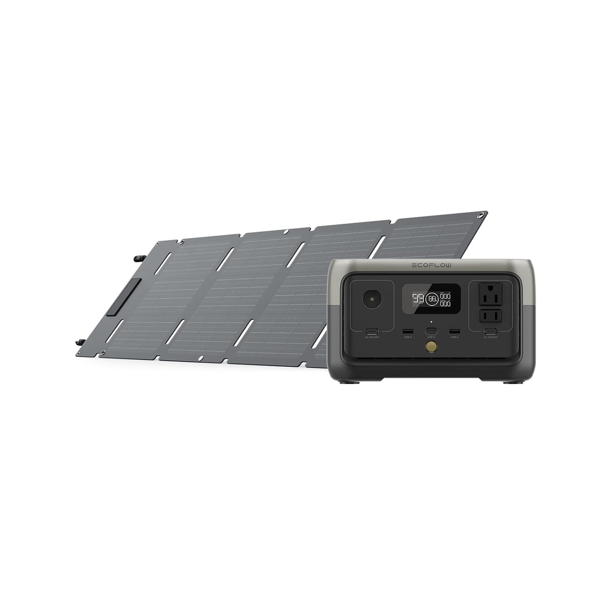 EF ECOFLOW Portable Power Station RIVER 3, 245Wh 550W