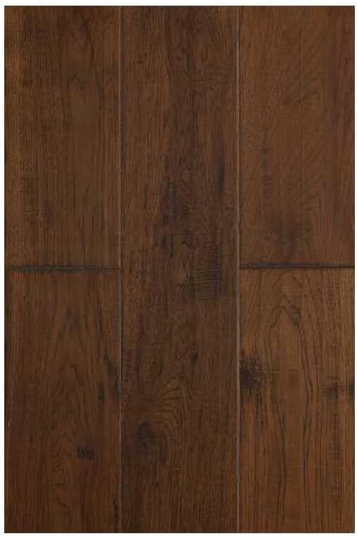HomeStock European Oak Engineered Hardwood Flooring - Rosewood - 12" x 7" - 2624 sq ft/Box
