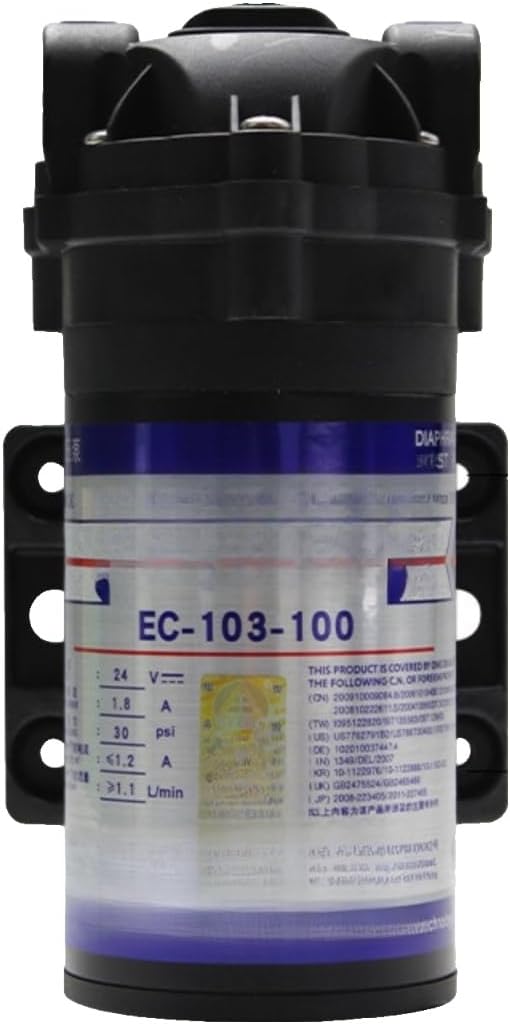 Booster pump water purifier household filter diaphragm 24V(75G EC-103-75)