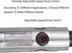 3 Inch Pneumatic Angle Grinder, Long Handle Pneumatic Cut-Off Tool, 18000 Rpm Cutting Machine Air Cut-Off Tool Extended Cutting Tool, 1/4 Inch Air Inlet