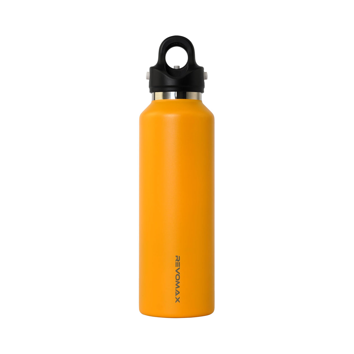 Revomax Titanium Series 20oz (592ml) Insulated Water Bottle, One-Hand Flash Release, Double Wall Vacuum Flask, 36H Cold 18H Hot, Leakproof, BPA Free, Lightweight for Gym, Travel, School - Oxidized