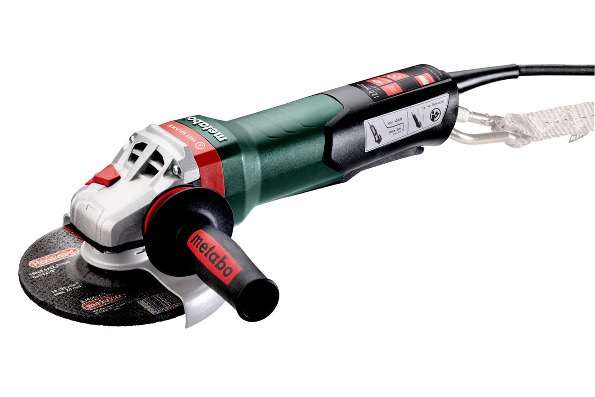 Metabo HPT Corded Angle Grinder 6", 12 AMP, WPB 13-150 Quick DS, 646645420