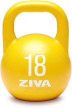 Steel Competition Kettlebells by Steve Cotter - Hard-Wearing Crack-Resistant Powder Surface Coating, 34mm Steel Handle with Non-Slip Super Textured Powder Coating Grip - Avail 6kg - 32kg