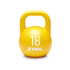 Steel Competition Kettlebells by Steve Cotter - Hard-Wearing Crack-Resistant Powder Surface Coating, 34mm Steel Handle with Non-Slip Super Textured Powder Coating Grip - Avail 6kg - 32kg