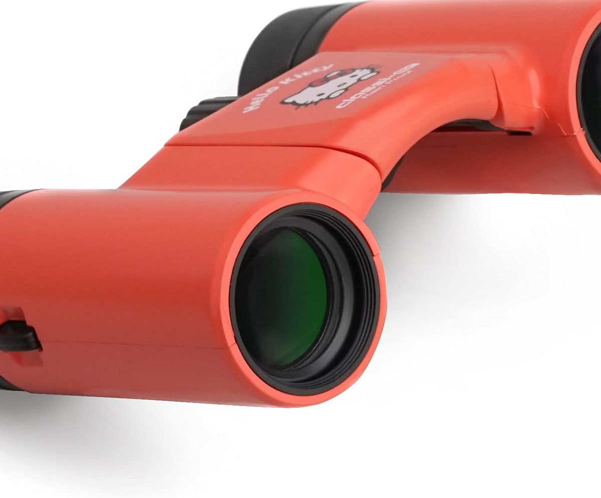 Kenko SK-CL0821KT Sanrio Binoculars for Concerts, 8X, 21 Caliber Ultra Lightweight & Ultra Compact, Rainproof, Multi-Coating, Hello Kitty