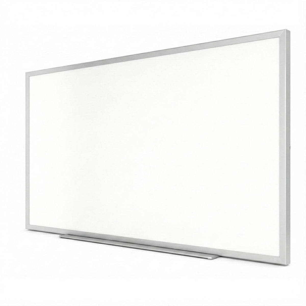 TRU RED Magnetic Steel Dry Erase Board, 5 ft x 3 ft, Black Frame