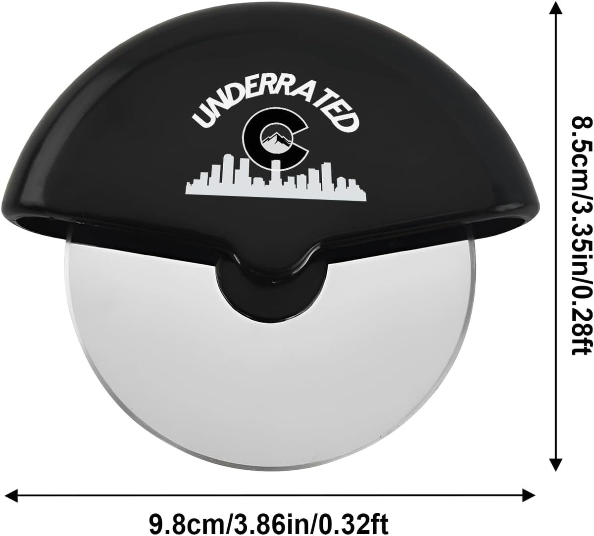 Custom Pizza Cutter Wheel – Personalized Stainless Steel & Plastic Pizza Wheel Cutter with Logo, Bulk Promotional Pizza Accessories for Restaurants & Food Service (50)