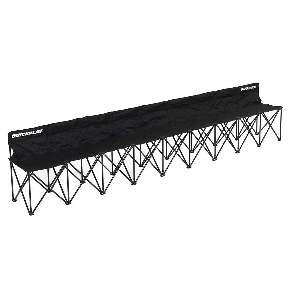 QuickPlay Pro 6-Seater Team Bench with Canopy Shelter - Sideline