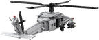 MH-60S Seahawk Helicopter Building Set, DIY Assembly Model Assembly Building Blocks Set, MOC Aircraft Model for Teen Adults (1110PCS), OFX0305XH0WJAZS1645M