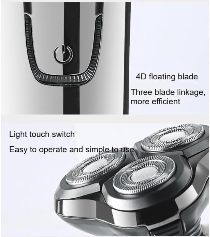 Sekoda Electric Shaver for Men, Wet/Dry Shaving (Black)