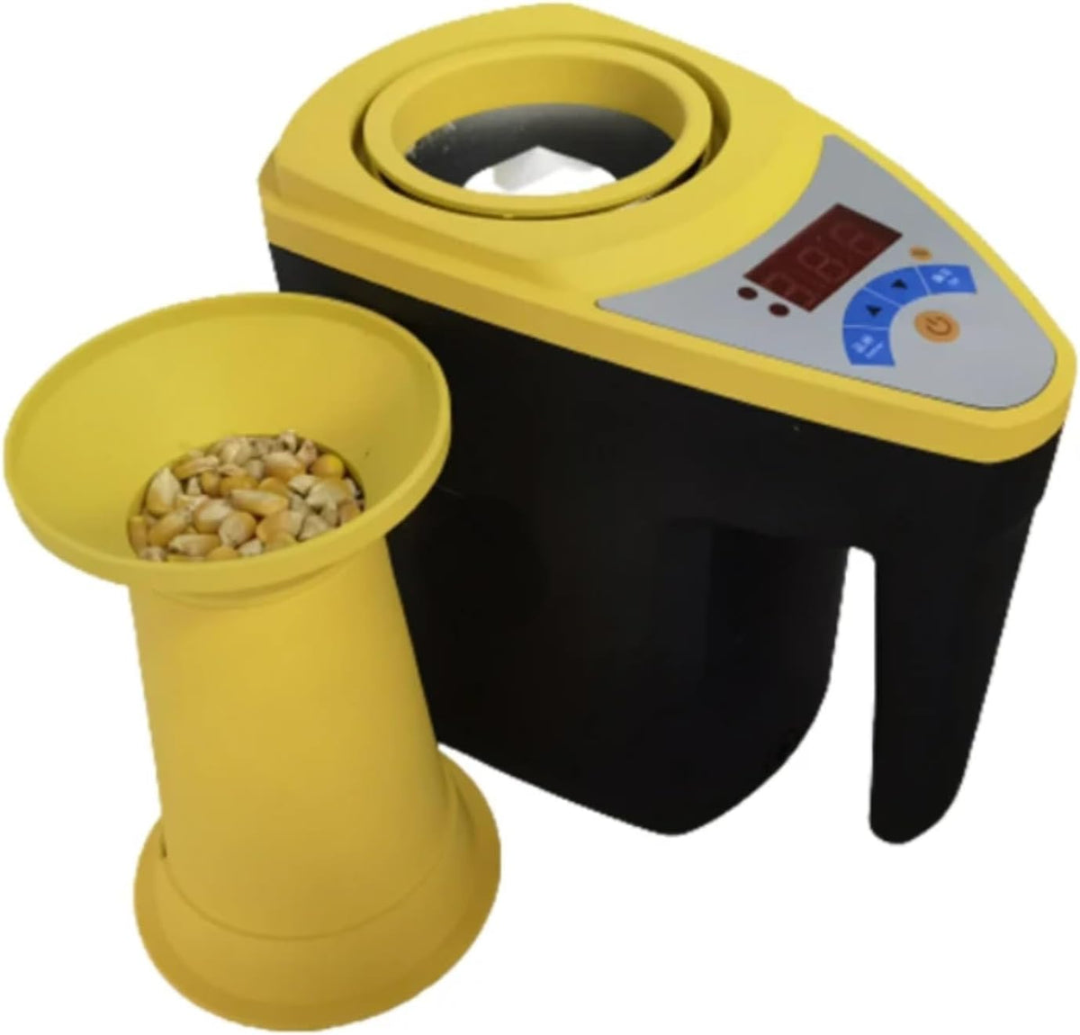 GOYOJO Grain Moisture Meter Portable Moisture Tester 3-35% Range 0.1% Accuracy Accurately Tests 24 Kinds of Grains Wheat, Corn, Rice Moisture Tester