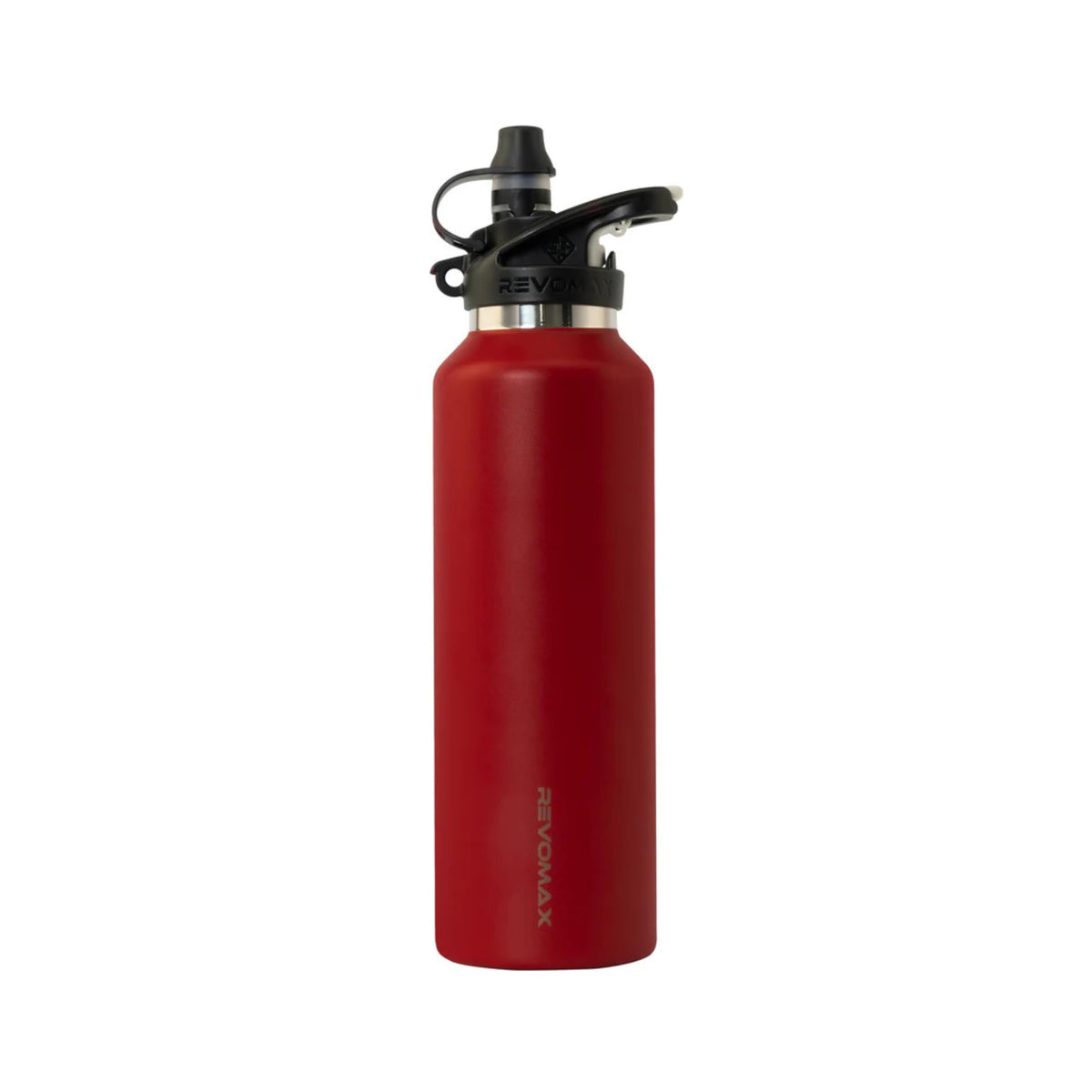 Revomax Titanium Series 20oz (592ml) Insulated Water Bottle, One-Hand Flash Release, Double Wall Vacuum Flask, 36H Cold 18H Hot, Leakproof, BPA Free, Lightweight for Gym, Travel, School - Oxidized