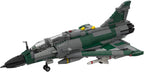 Military Fighter Series Model Block Set, MIRAGE 2000 D Aircraft Model MOC Building Blocks Set, Creative Construction Toy for Adults (1269PCS), AXR3G3R391638P5FCZV6T