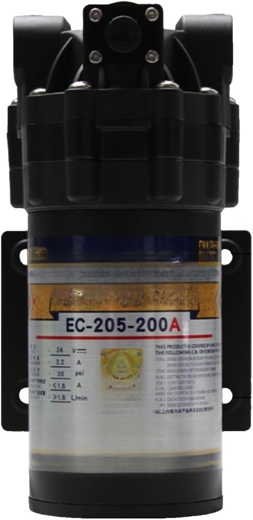Booster pump water purifier household filter diaphragm 24V(75G EC-103-75)