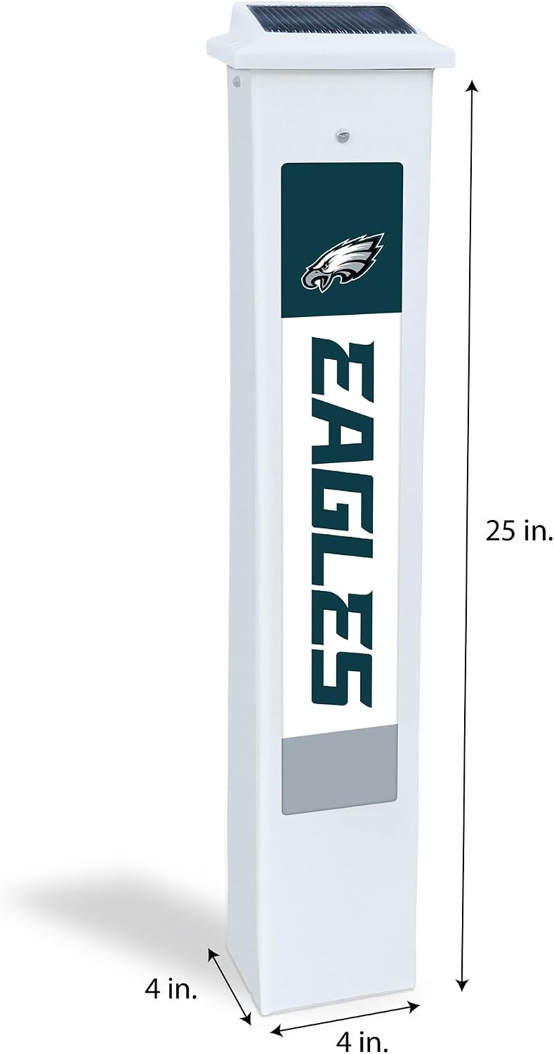 Fan Creations NFL 25" Solar Light Glow Post