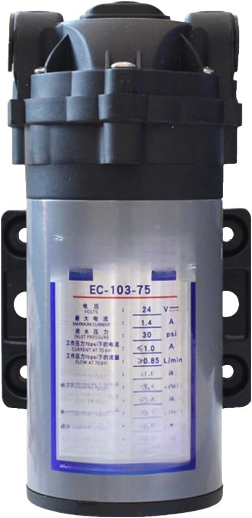 Booster pump water purifier household filter diaphragm 24V(75G EC-103-75)
