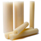 Altar Candle in Beeswax (Carton), Height: 25 cm|Height: 24 cm|Height: 20 cm|Height: 15 cm|Diameter: 4 cm|Diameter: 6 cm|Diameter: 8 cm