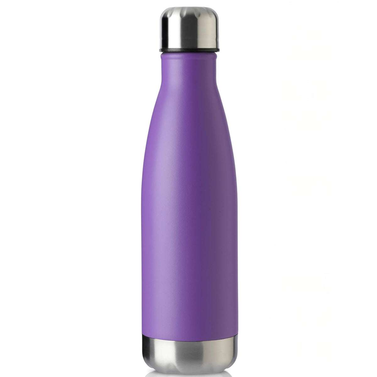 MEWAY 17oz Sport Water Bottle Vacuum Insulated Stainless Steel Sport Water Bottle Leak-Proof Double Wall Cola Shape Water Bottle,Keep Drinks Hot & Cold (colorful，12 Pack)
