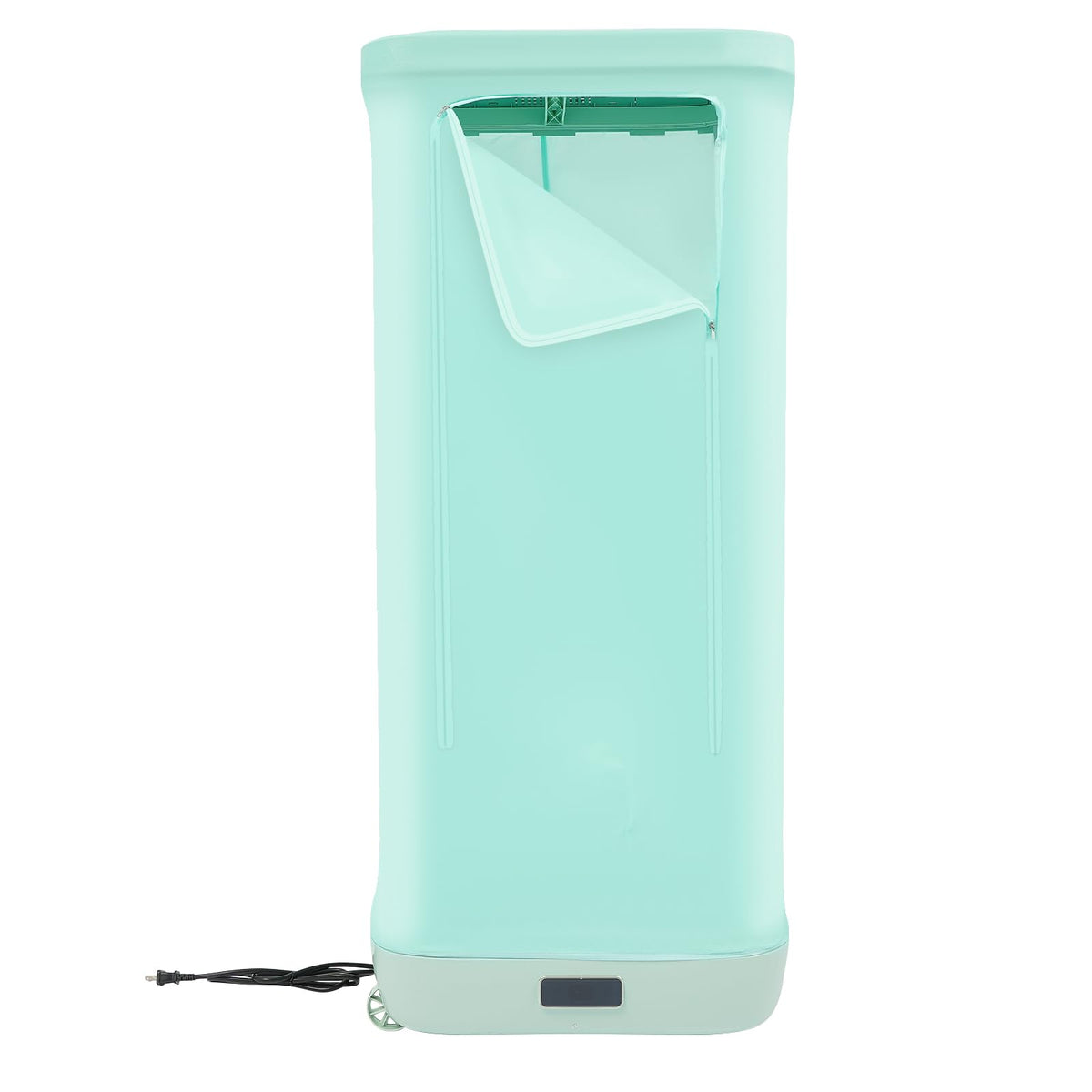 Manual Clothes Dehydrator, 3.17 Gallon Portable Large Capacity Clothes Dryer Spin Dryer Round Manual Clothes Dryer Non Electric Laundry Dryer for RV Camping Traveling Apartment (Electric/Light Green)