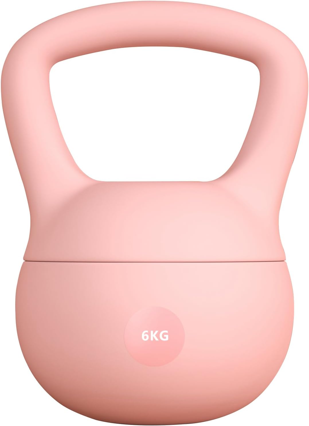 Soft Kettlebell,Frosted non-slip handle,Steel Sand Filled,For Squats, Swings,Deadlifts, Arrows,Etc.,Protects The Floor,4kg - 6kg - 8kg