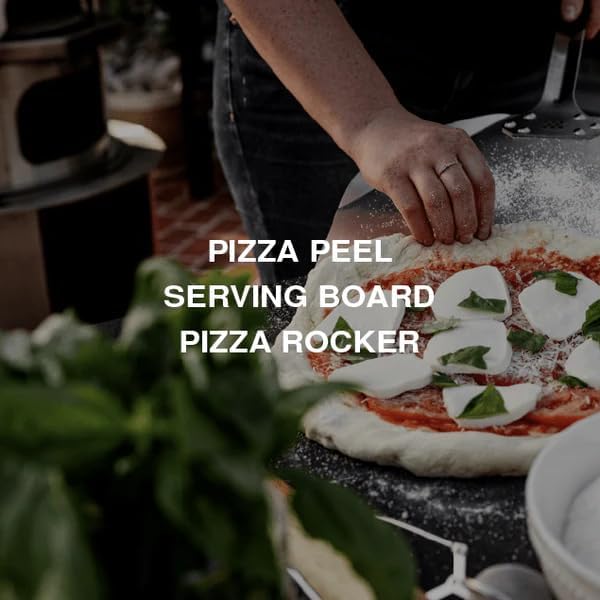 Breeo Pizza Oven Tools Set - Turning Peel, Cutter Rocker & Serving Board