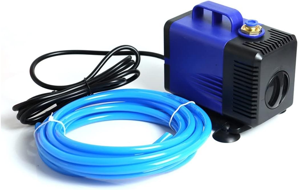 Submersible Sump Pump 80W 3.5M Submersible Water Pump Multi-Function 3500L/H IPX8 220V&5M Pipe Transfer Pump (Voltage : Pump and Pipe F)
