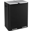 ComfyCorner 16 Gal (2 x 30 L) Dual Trash Can with Odor Control Box