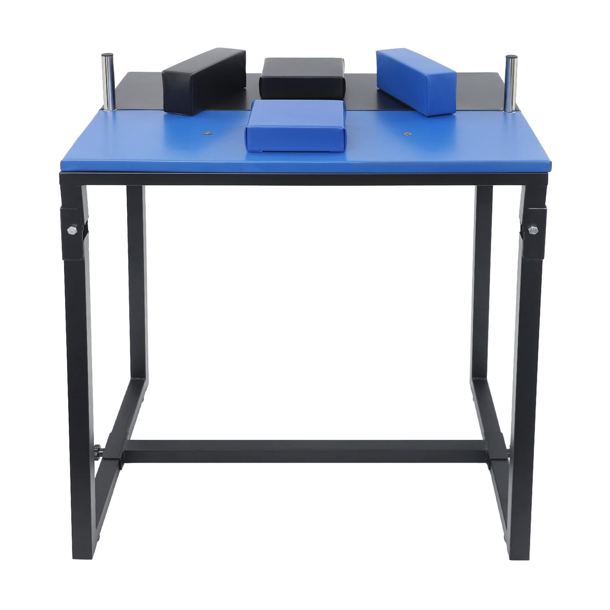 Arm Wrestling Table 39.3-Inch Professional Arm Wrestling Table with Elbow Pads & Forearm Pads Foldable Competition Training Equipment for Fitness Clubs, Homes, Offices