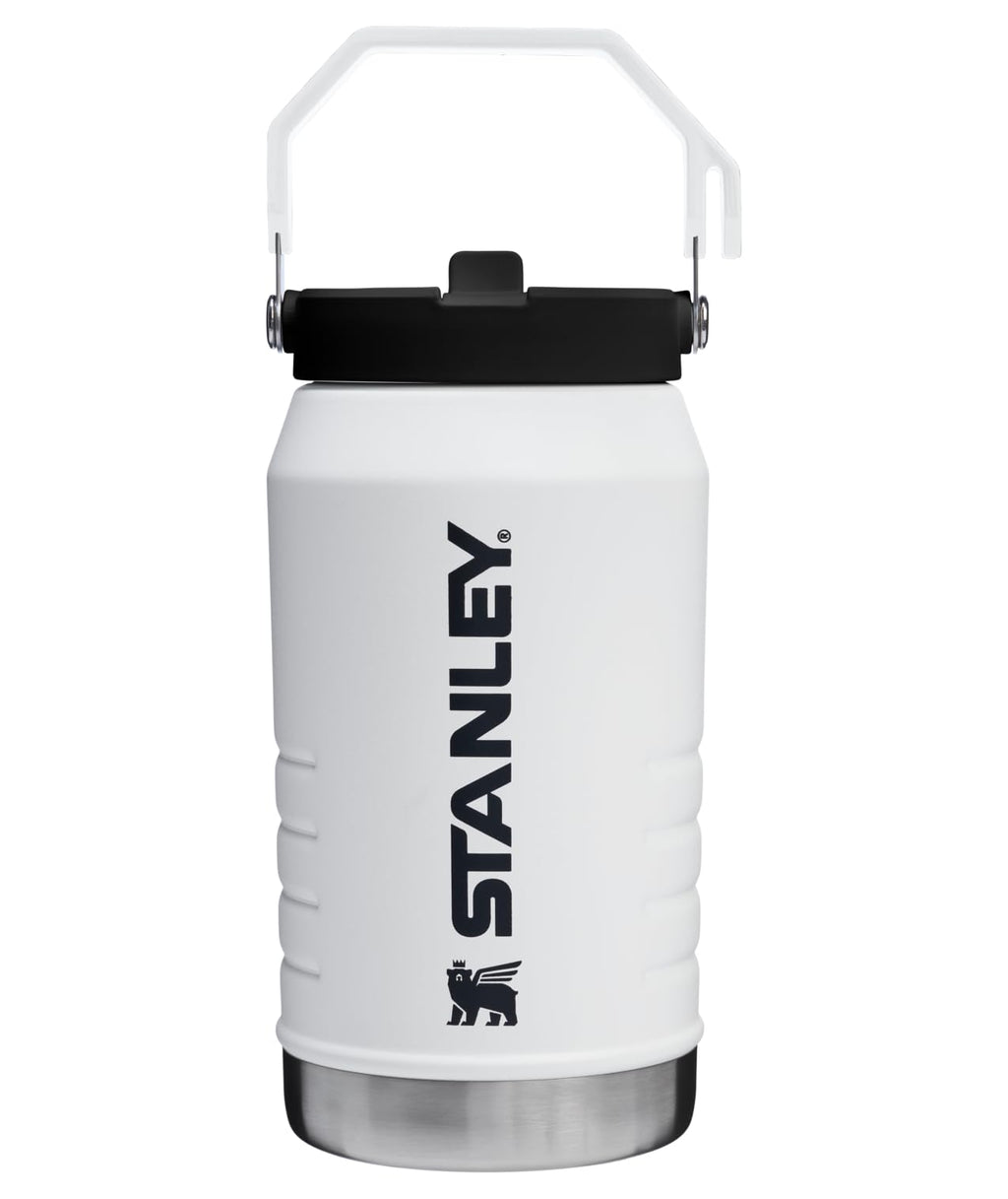 STANLEY IceFlow Flip Straw 2.0 Jug, 96 oz, Chalk