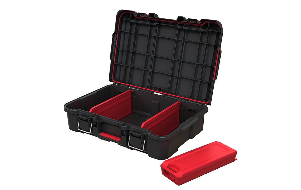 Keter Stack N Rolling Tool Box Modular Storage System 3 Piece
