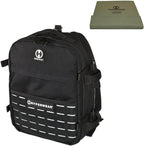 HYPERWEAR® Rucking Backpack with Weights for Walking - 20L Adjustable Weighted Ruck Pack, FlexLoad Plate System