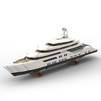 1/200 Yacht Model Building Kit, Mini Ship Series Building Block Set, Creative Interactive Building Toy for Teens and Up (1651PCS+), 49.6 x 7.2 x 16.8cm, 8P0JUD35DBI35C15EJYA