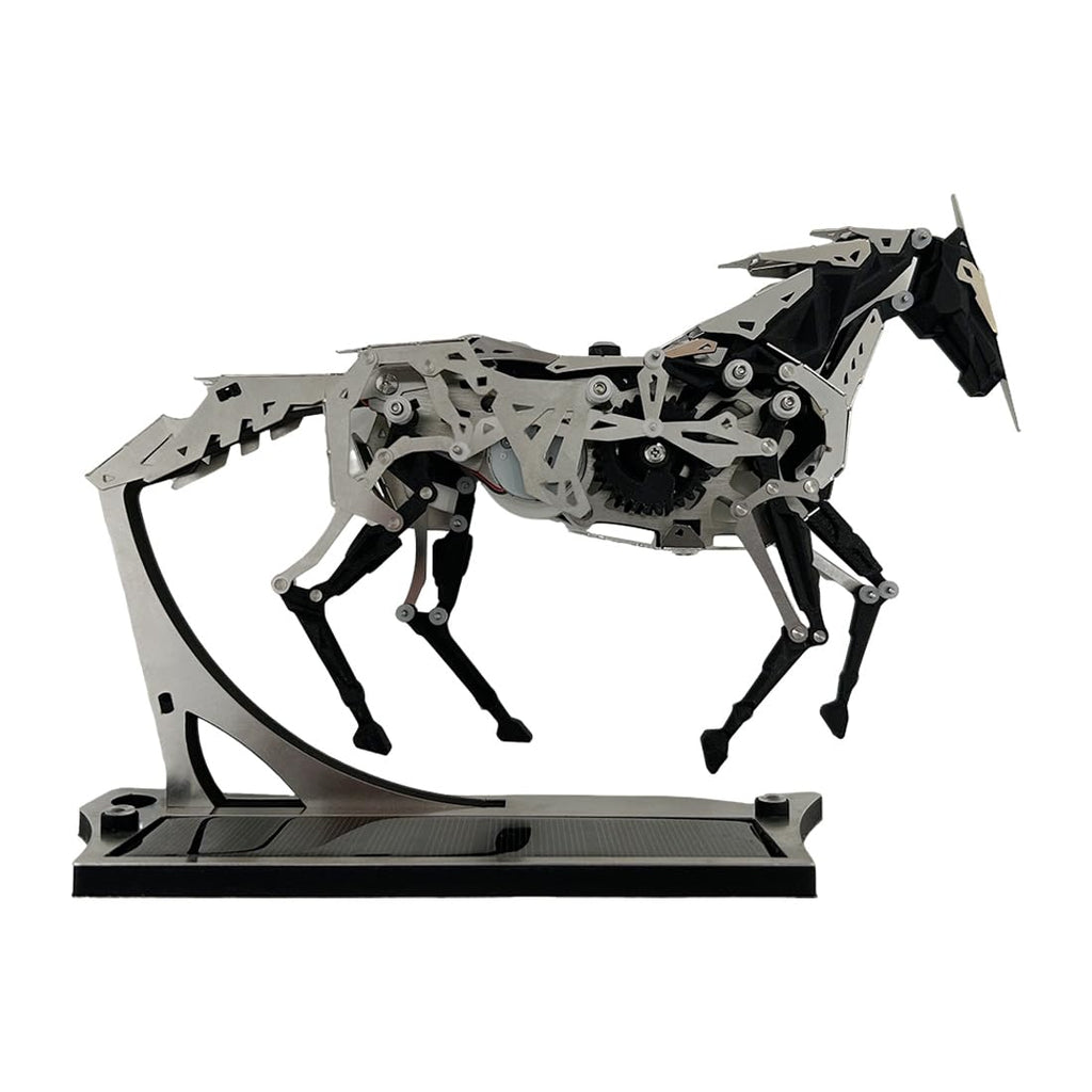 3D Metal Puzzle for Adults,Mechanical Wolf Puzzle Building Set，3D Metal Model Kit, Brain Teaser Puzzles DIY Assembling for Stress Relief - A Collectible Gift for a man